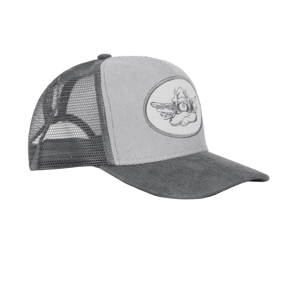 Boys Lie Grey Mesh Trucker Hat